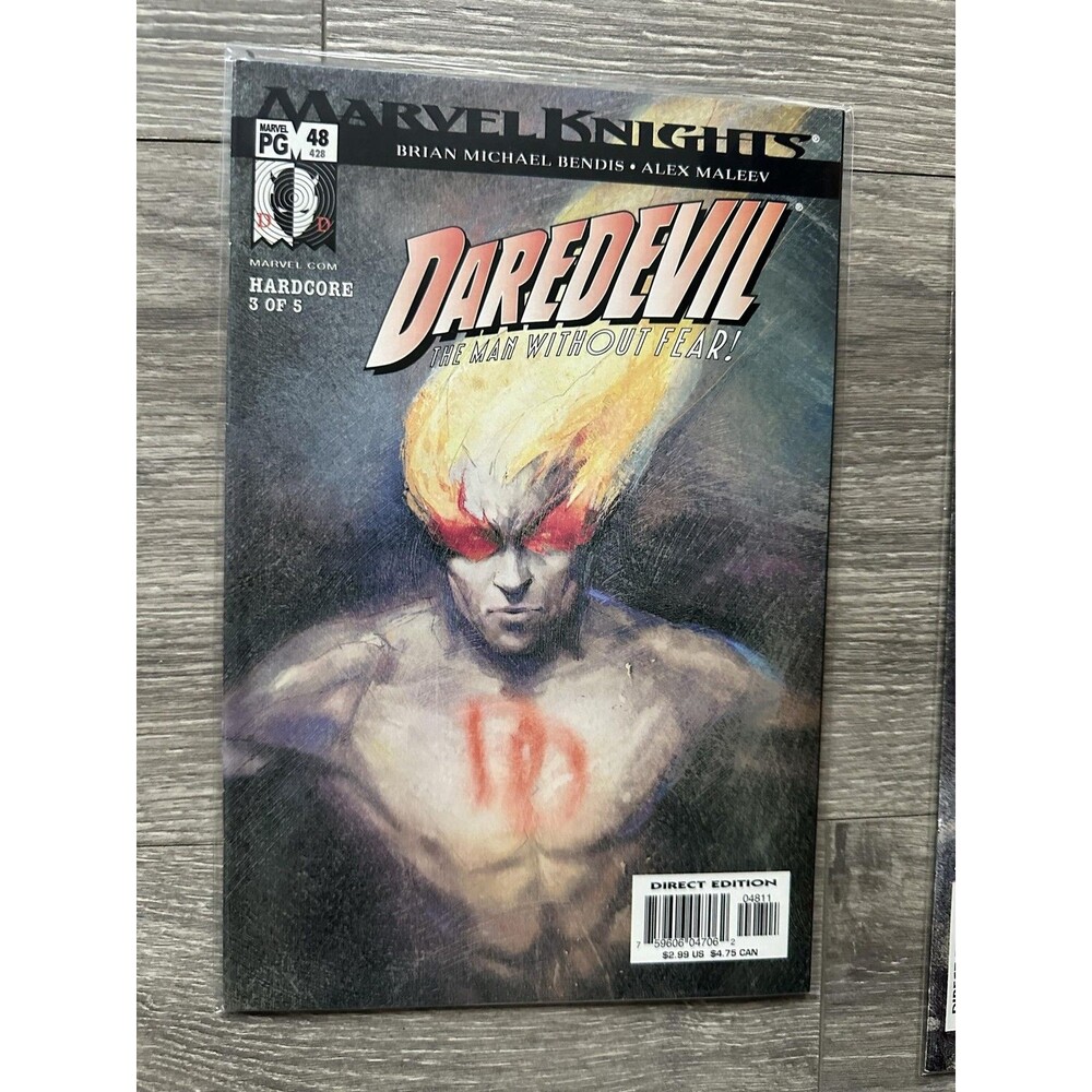 Marvel Daredevil #48 Single Issue Comic Bendis Maleev Color Modern Age US Comics